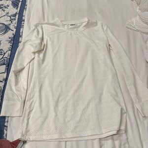 Super cute white Zyia active wear shirt